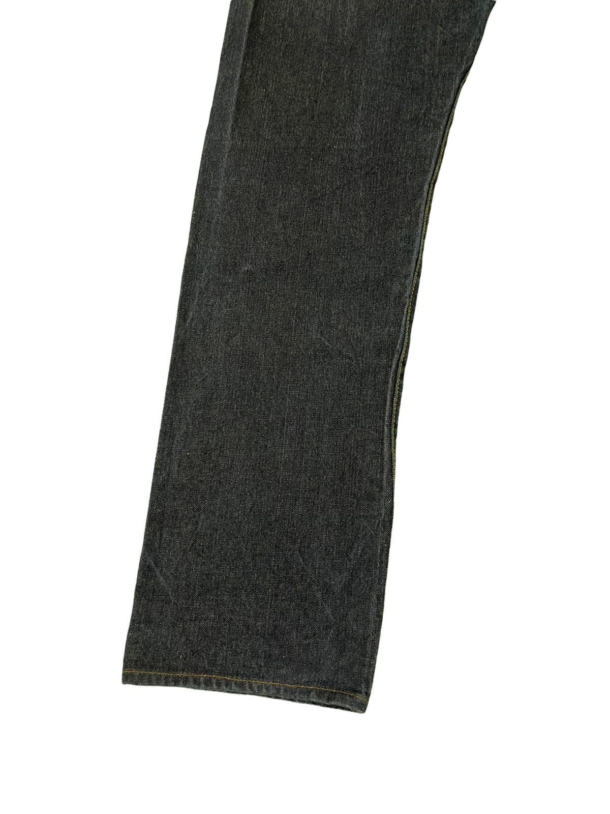 Evisu ⚡️Rare Evisu Genes Paris Denim Embroydery Selvedge 3🟦 Size US 29 - 3 Thumbnail