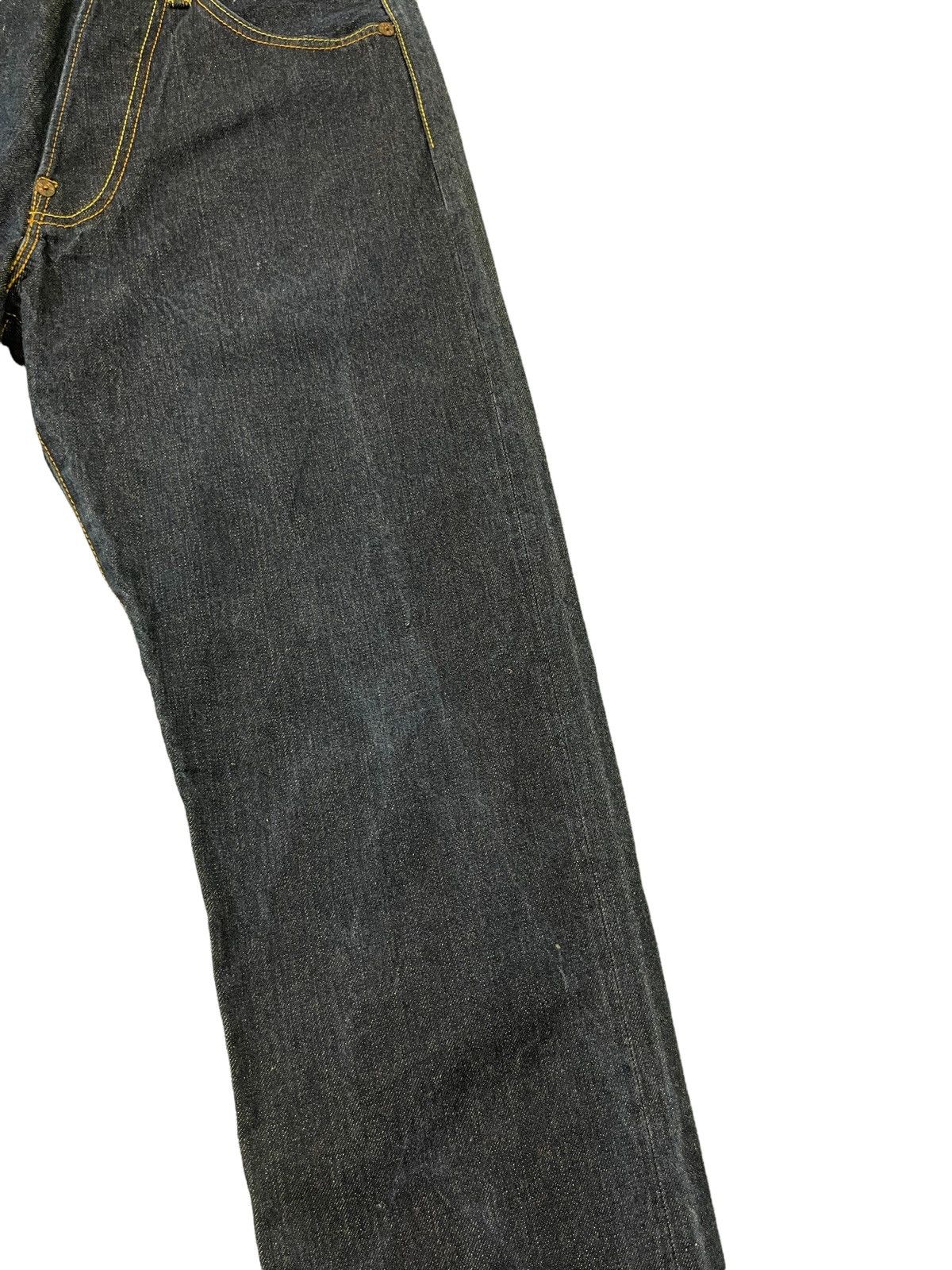 Evisu ⚡️Rare Evisu Genes Paris Denim Embroydery Selvedge 3🟦 Size US 29 - 14 Thumbnail