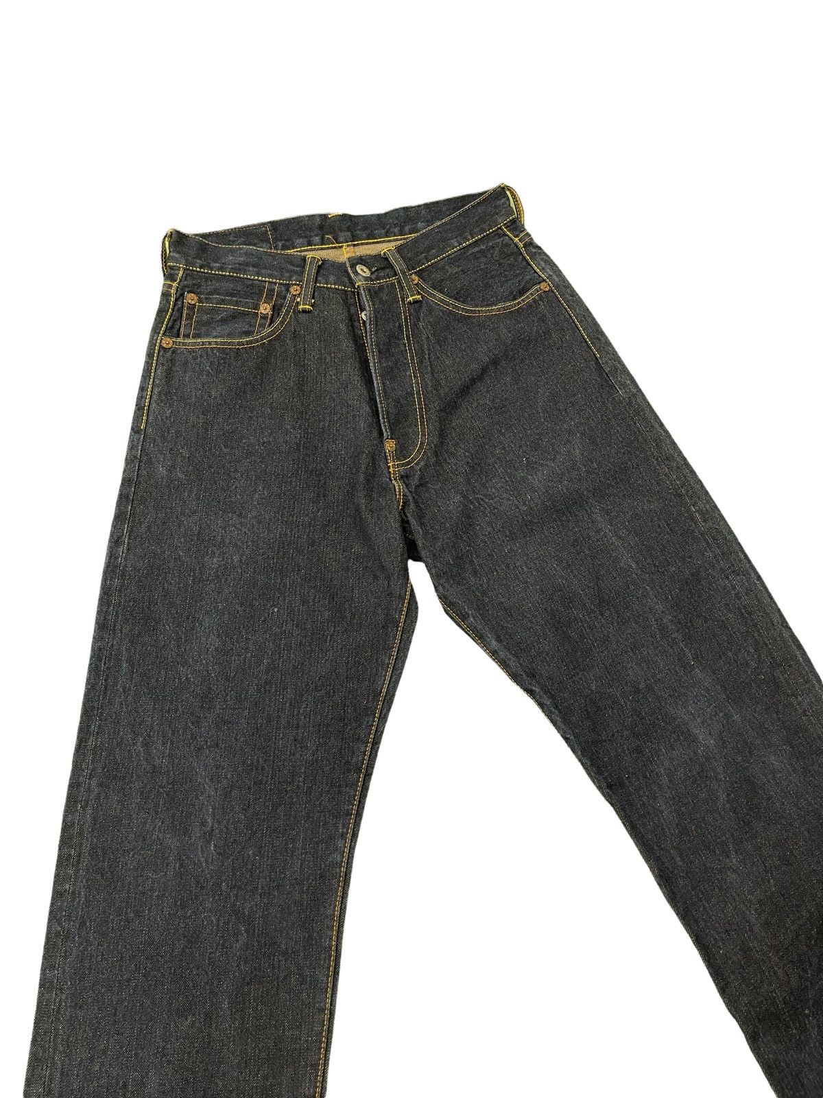 Evisu ⚡️Rare Evisu Genes Paris Denim Embroydery Selvedge 3🟦 Size US 29 - 13 Thumbnail