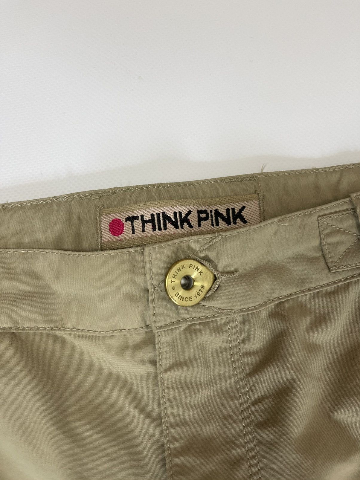 Japanese Brand Think Pink vintage logo transformer cargo pants casual Size US 30 / EU 46 - 11 Thumbnail
