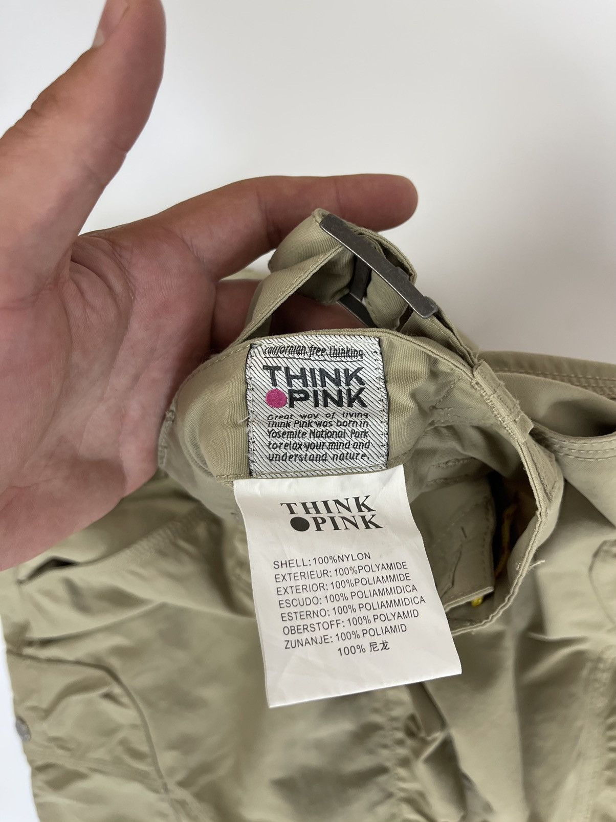 Japanese Brand Think Pink vintage logo transformer cargo pants casual Size US 30 / EU 46 - 14 Thumbnail