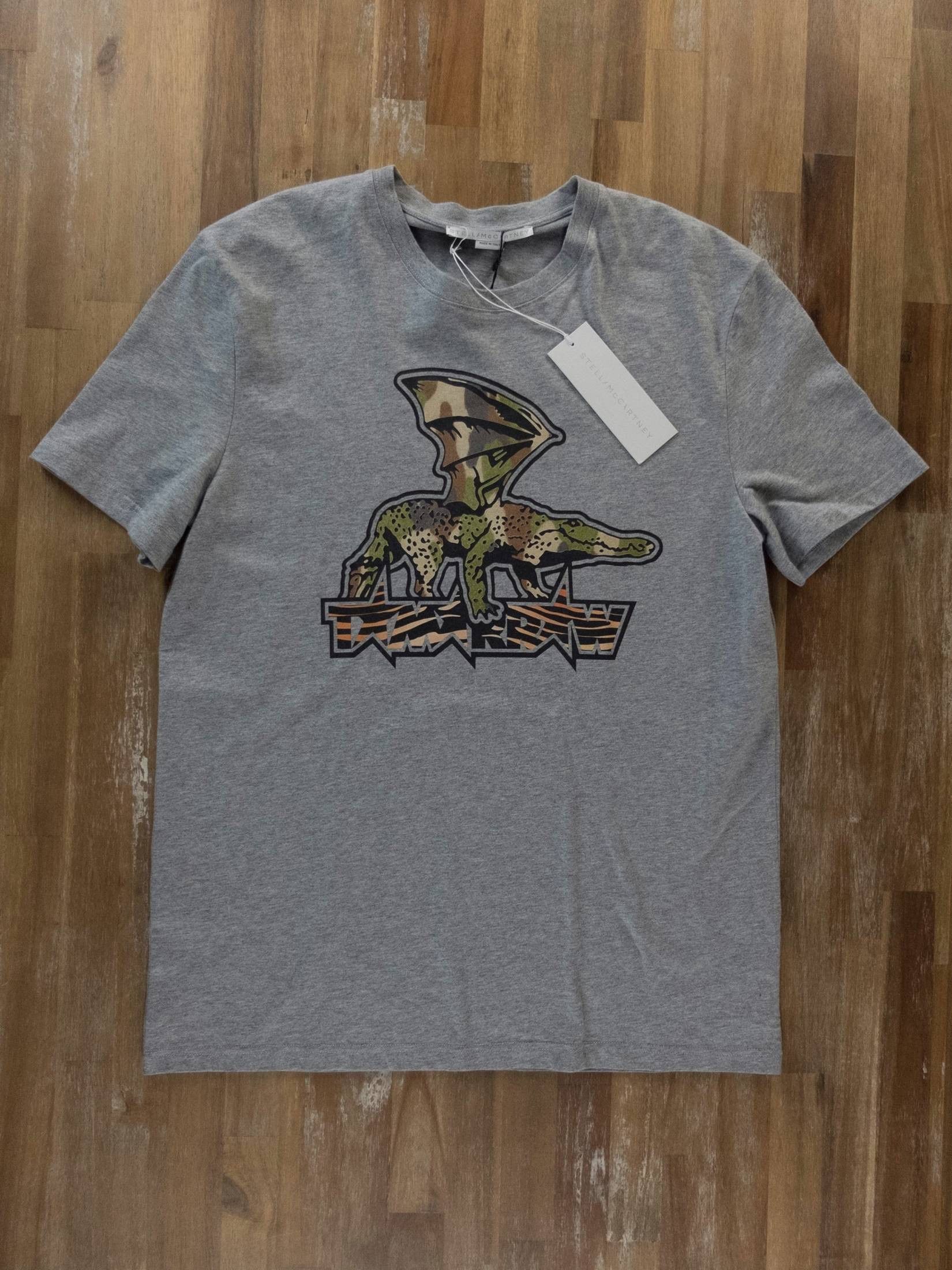 Other STELLA MCCARTNEY men gray organic cotton Tomorrow t-shirt Size US L / EU 52-54 / 3 - 1 Thumbnail