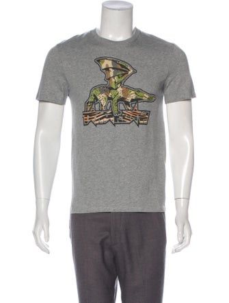 Other STELLA MCCARTNEY men gray organic cotton Tomorrow t-shirt Size US L / EU 52-54 / 3 - 6 Thumbnail