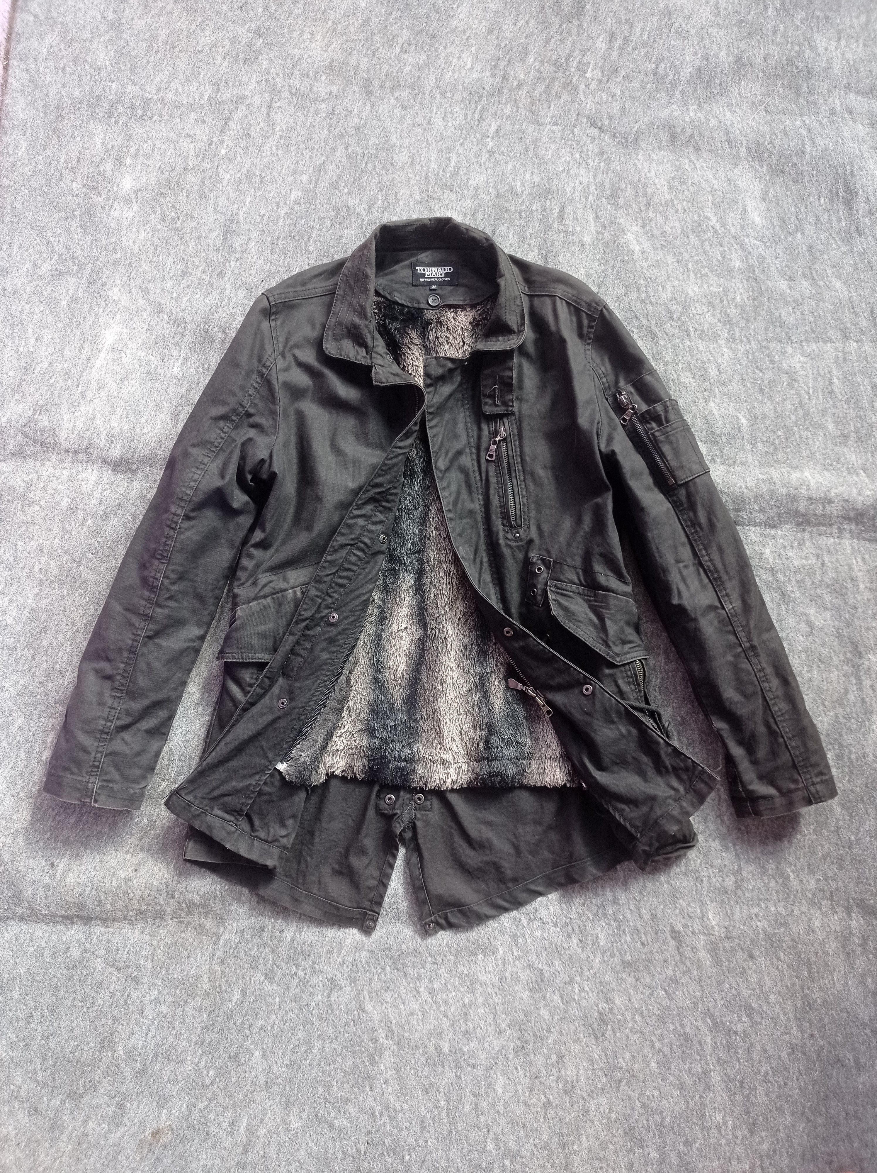 Hysteric Glamour × Japanese Brand × Tornado Mart Tornadomart Japan Denim Jacket Size US M / EU 48-50 / 2 - 1 Thumbnail