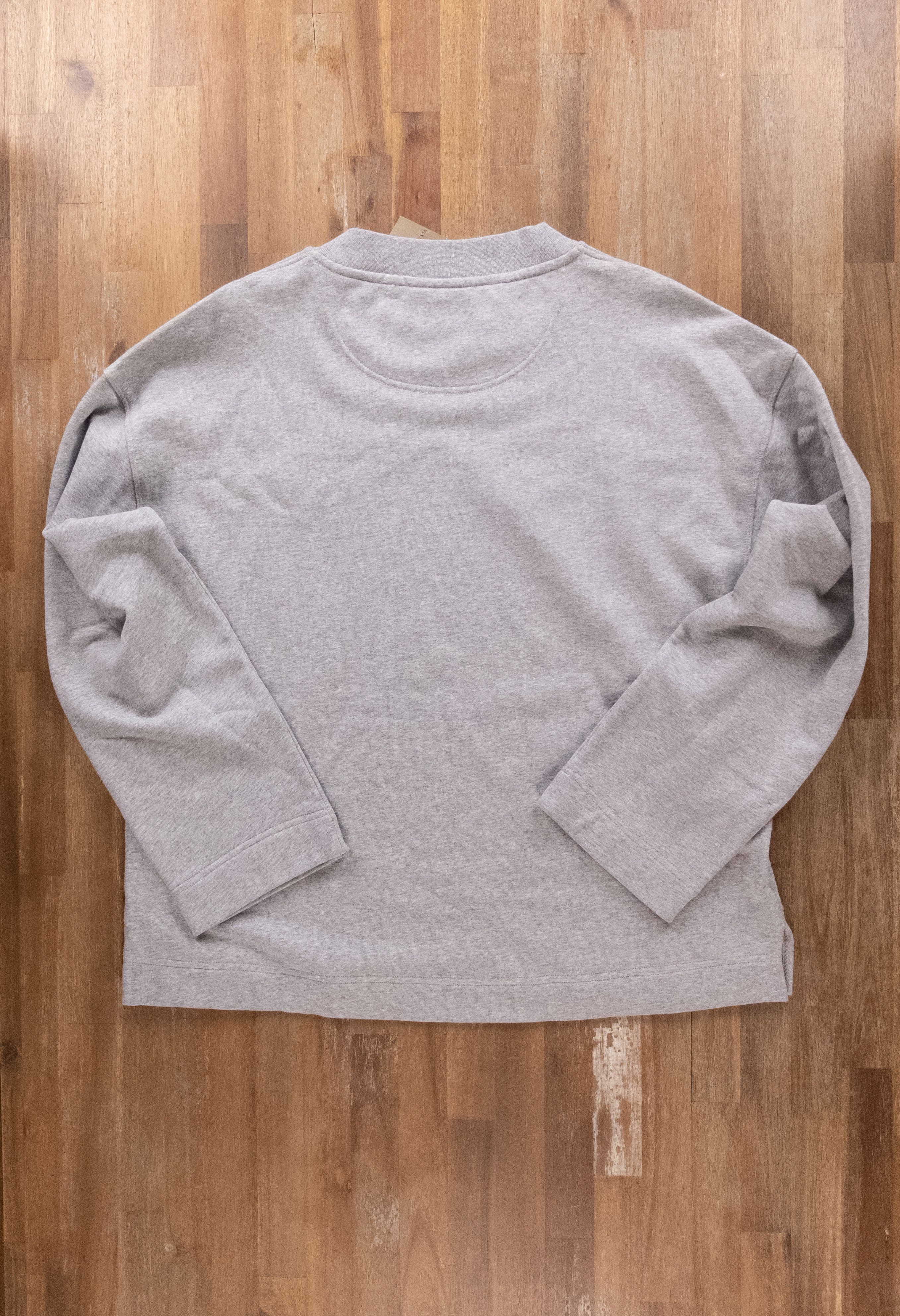 Burberry $550 BURBERRY gray Stop emroidered cotton sweatshirt Large Size US L / EU 52-54 / 3 - 8 Thumbnail
