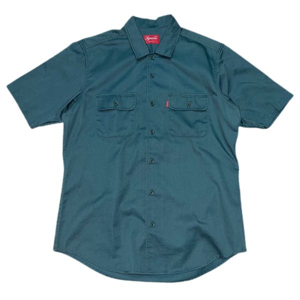 Supreme Supreme Work Shirt Button Up Short Sleeve Size M | Grailed