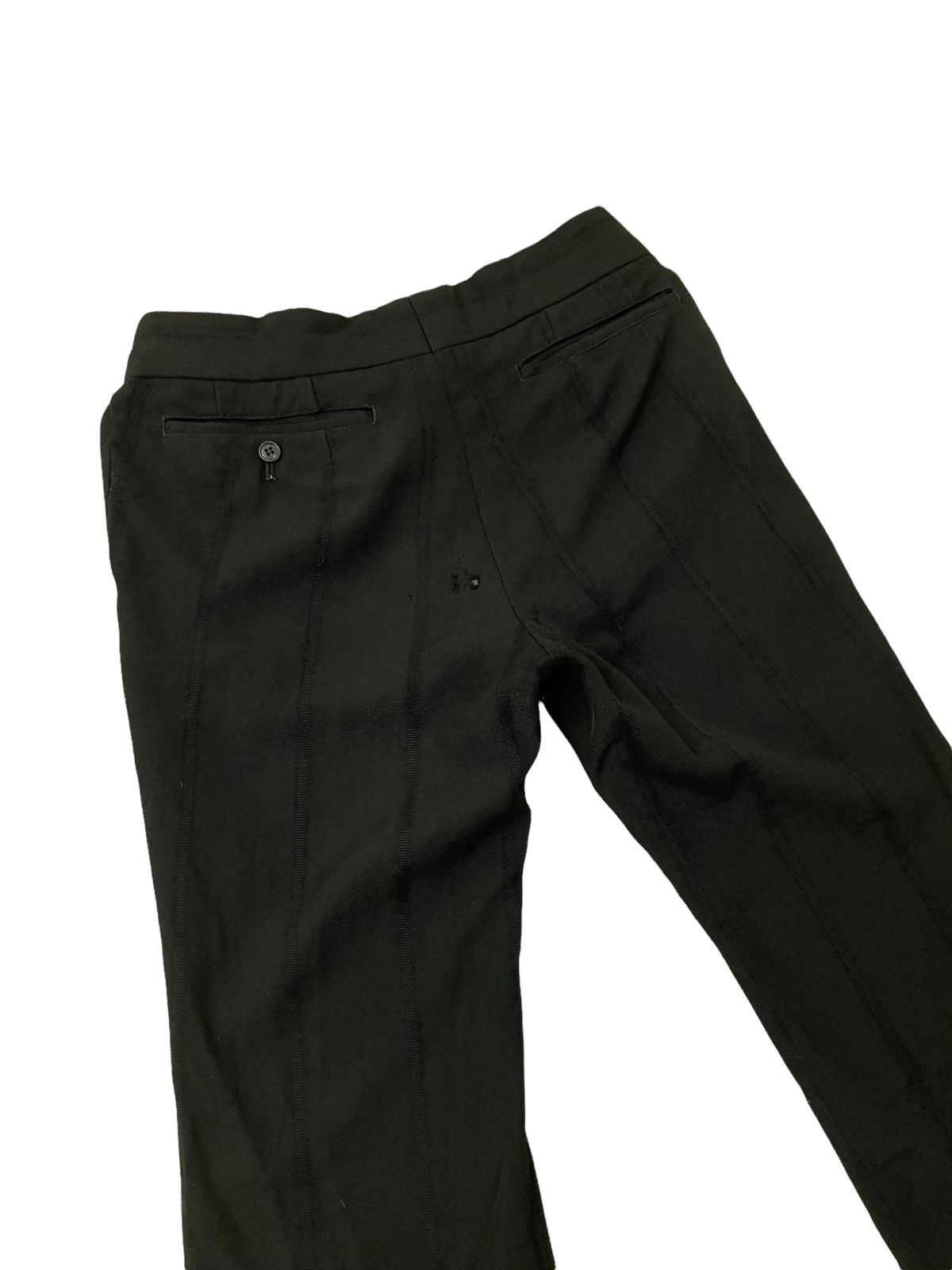 Comme des Garcons AD 2001 Wool Cropped Trouser Low Rise 3🟦 Size US 30 / EU 46 - 8 Thumbnail