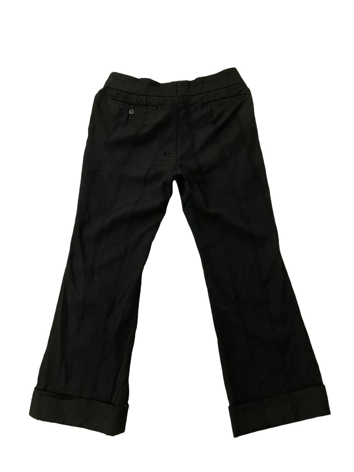 Comme des Garcons AD 2001 Wool Cropped Trouser Low Rise 3🟦 Size US 30 / EU 46 - 5 Thumbnail