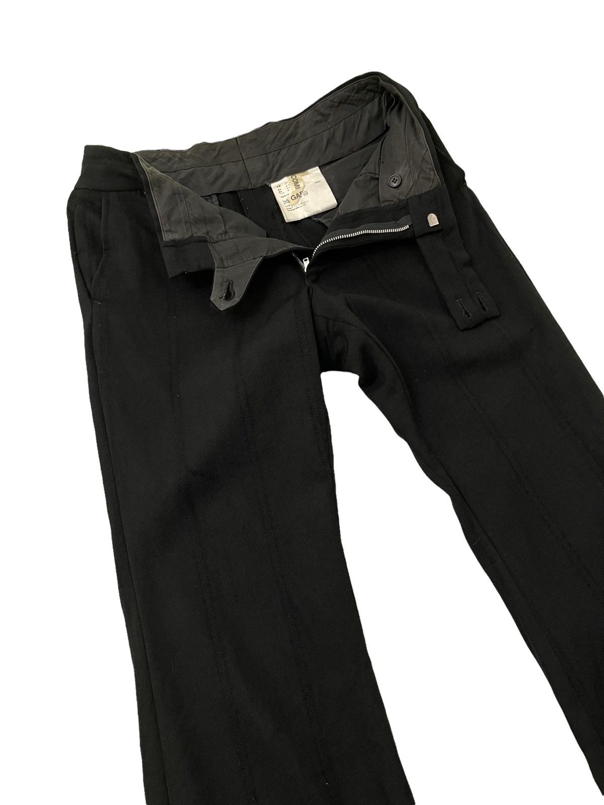Comme des Garcons AD 2001 Wool Cropped Trouser Low Rise 3🟦 Size US 30 / EU 46 - 1 Thumbnail