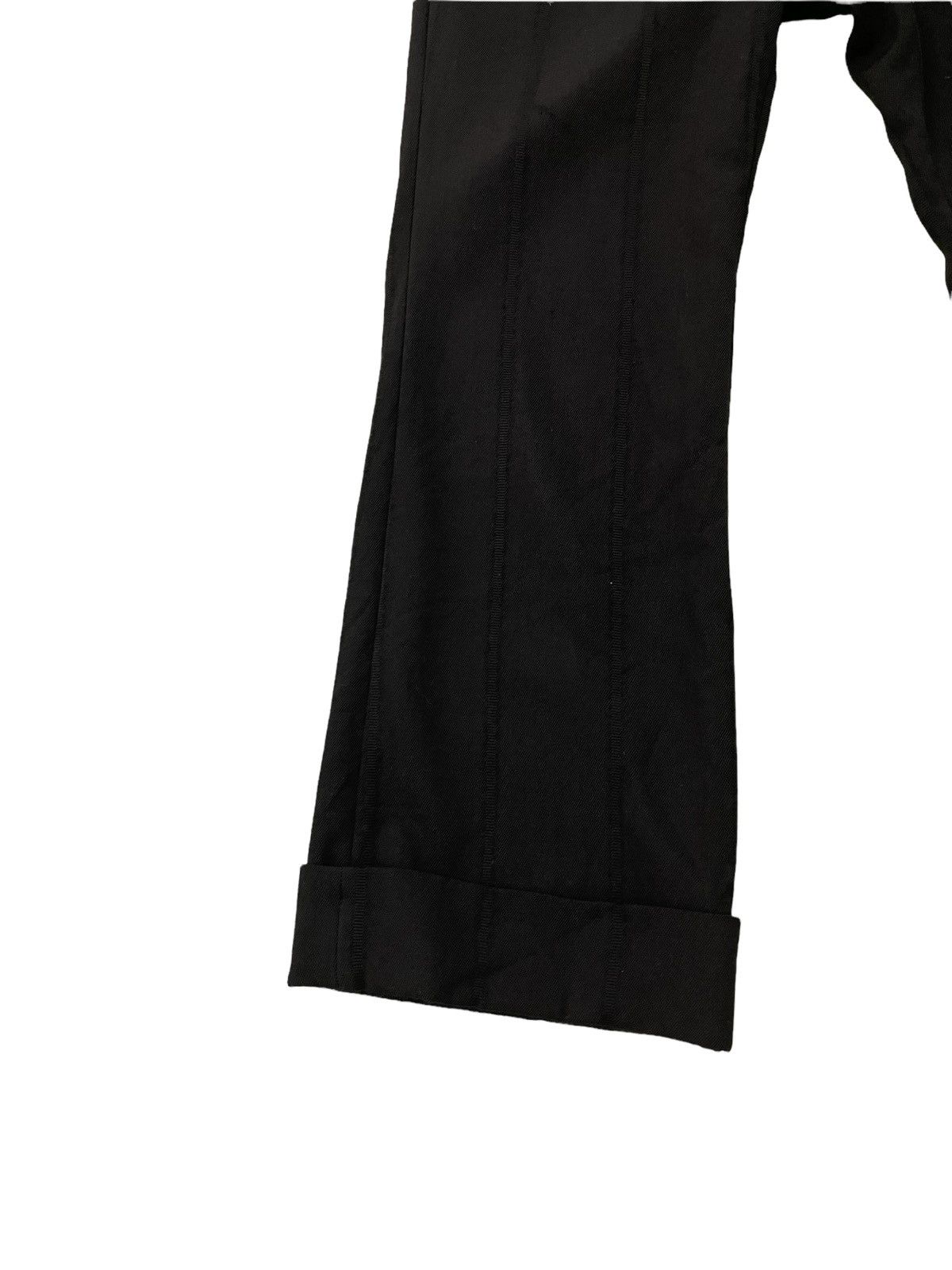 Comme des Garcons AD 2001 Wool Cropped Trouser Low Rise 3🟦 Size US 30 / EU 46 - 3 Thumbnail