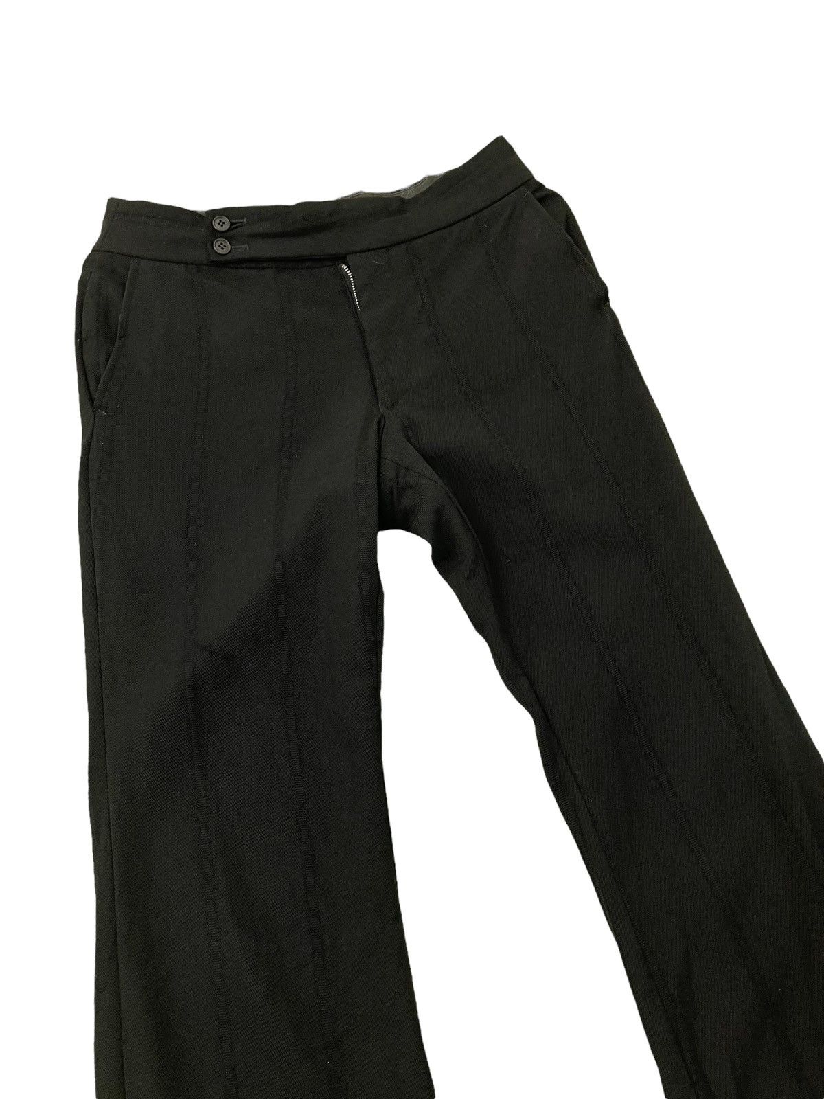 Comme des Garcons AD 2001 Wool Cropped Trouser Low Rise 3🟦 Size US 30 / EU 46 - 4 Thumbnail