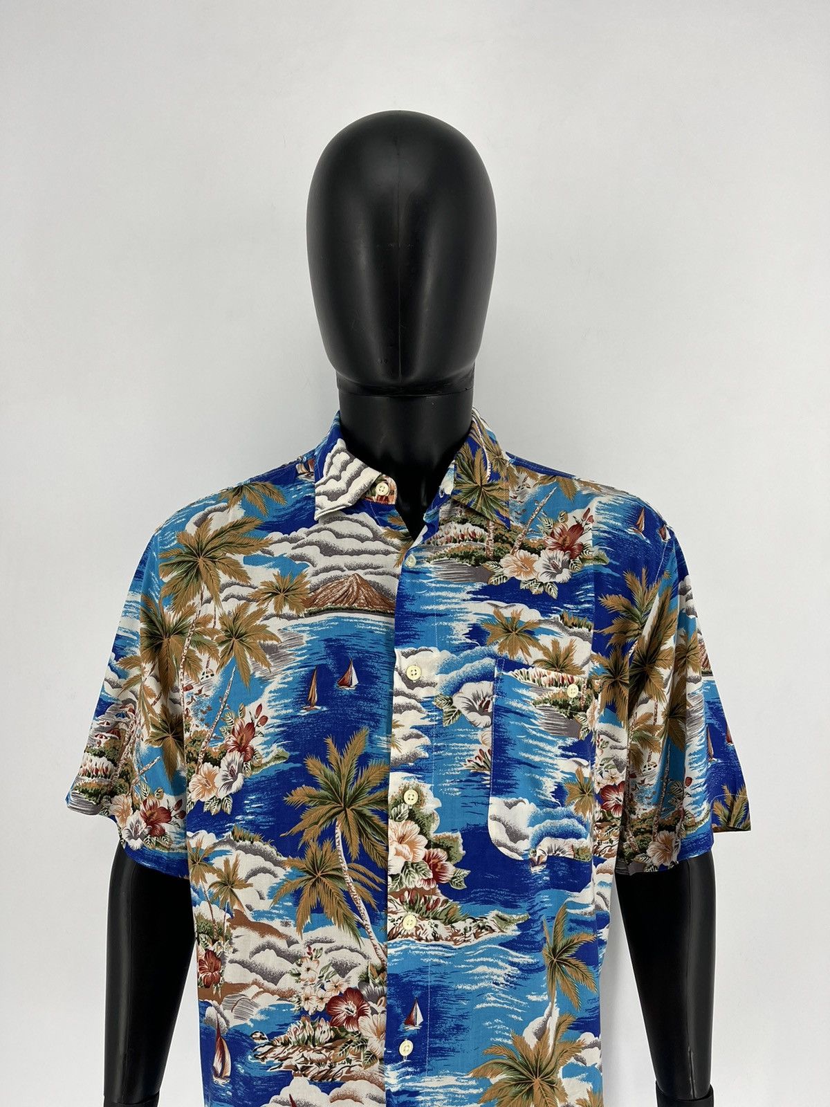 Vintage Vintage Y2K Art Streetwear Hawaiian Travis Scott style Size US XL / EU 56 / 4 - 1 Thumbnail