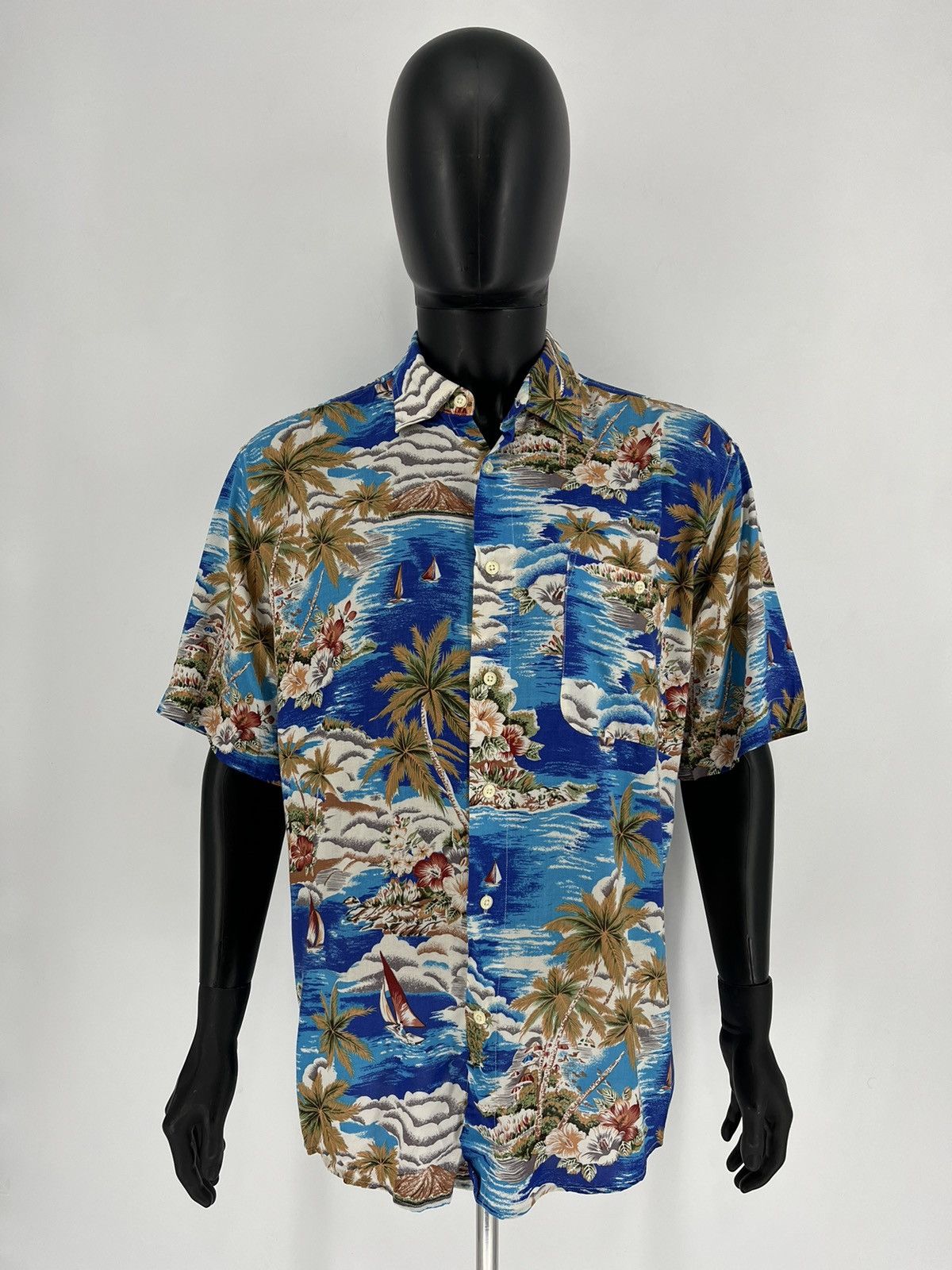 Vintage Vintage Y2K Art Streetwear Hawaiian Travis Scott style Size US XL / EU 56 / 4 - 3 Thumbnail