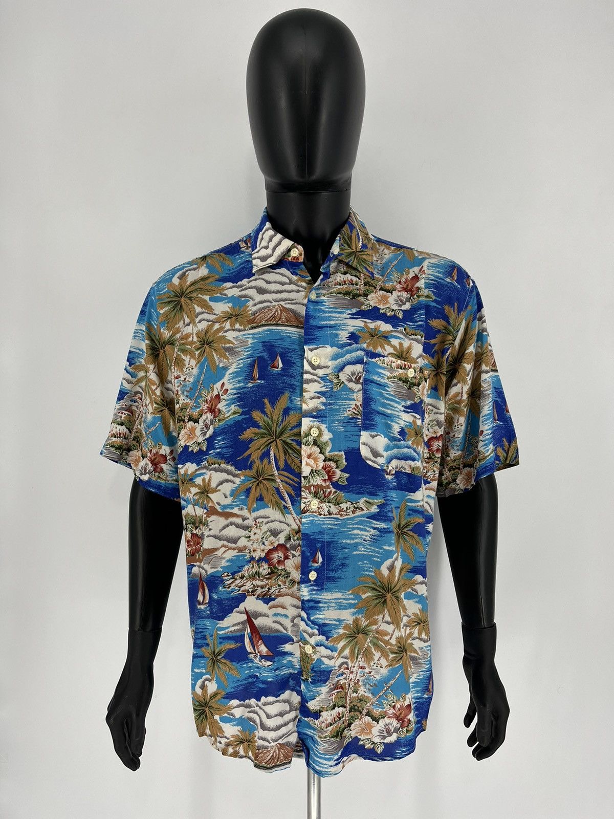 Vintage Vintage Y2K Art Streetwear Hawaiian Travis Scott style Size US XL / EU 56 / 4 - 2 Thumbnail