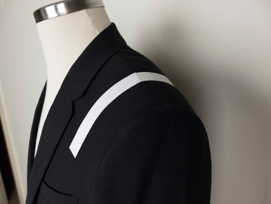Neil Barrett $1575 NEIL BARRETT slim black jacket blazer 36 US / 46 EU Size 36R - 2 Preview