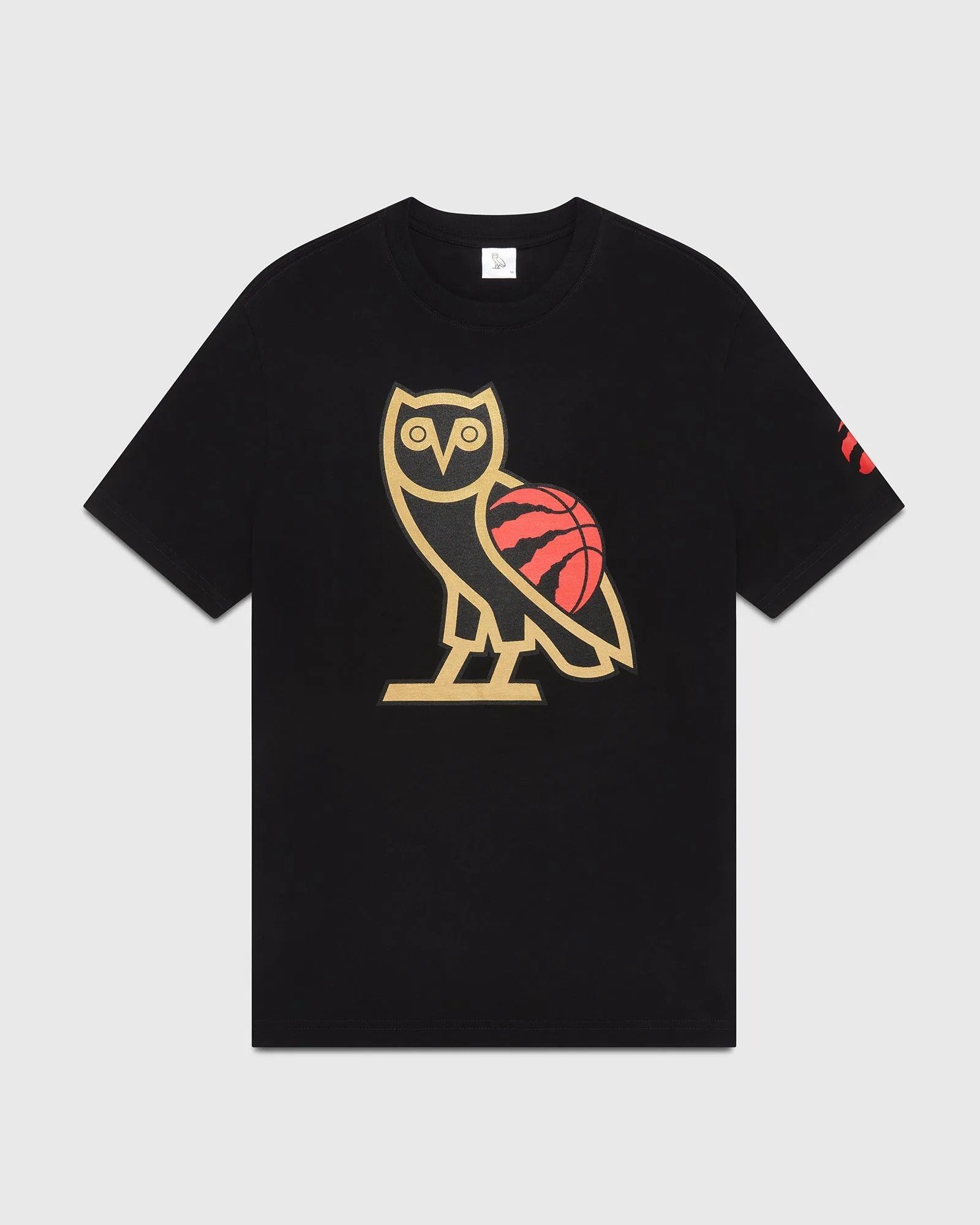 NBA × October's Very Own RARE OVO x NBA Toronto Raptors OG OWL T-SHIRT new with tags Size US L / EU 52-54 / 3 - 2 Thumbnail