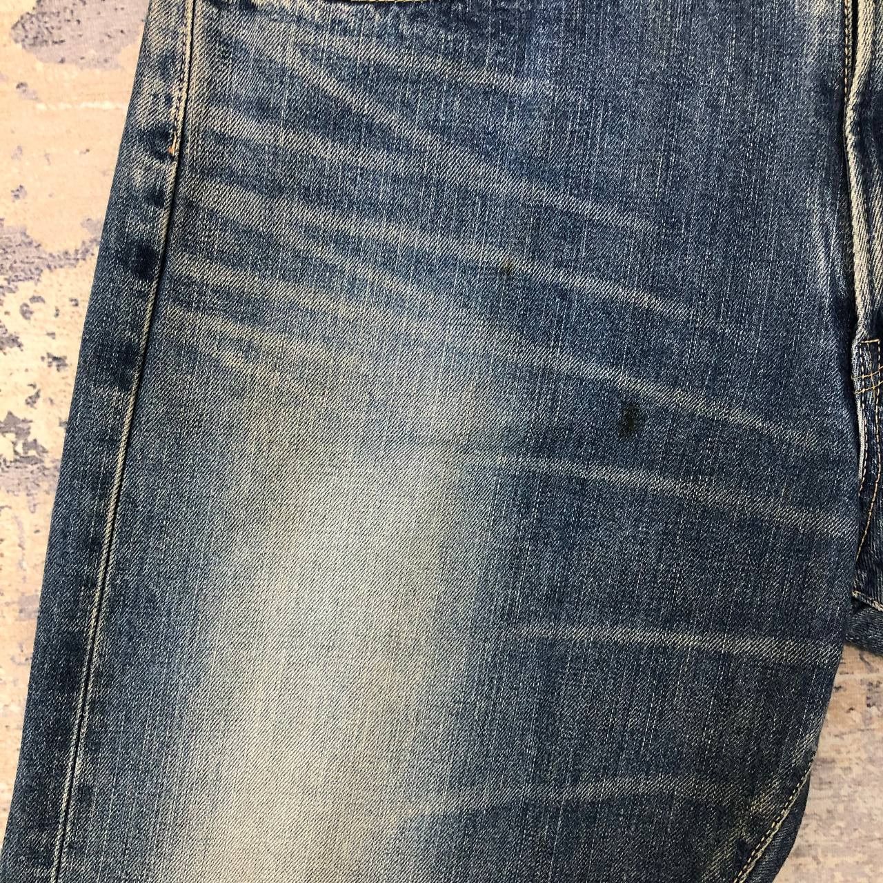Edwin P177 VTG EDWIN SELVEDGE DISTRESSED DENIM Size US 35 - 6 Thumbnail