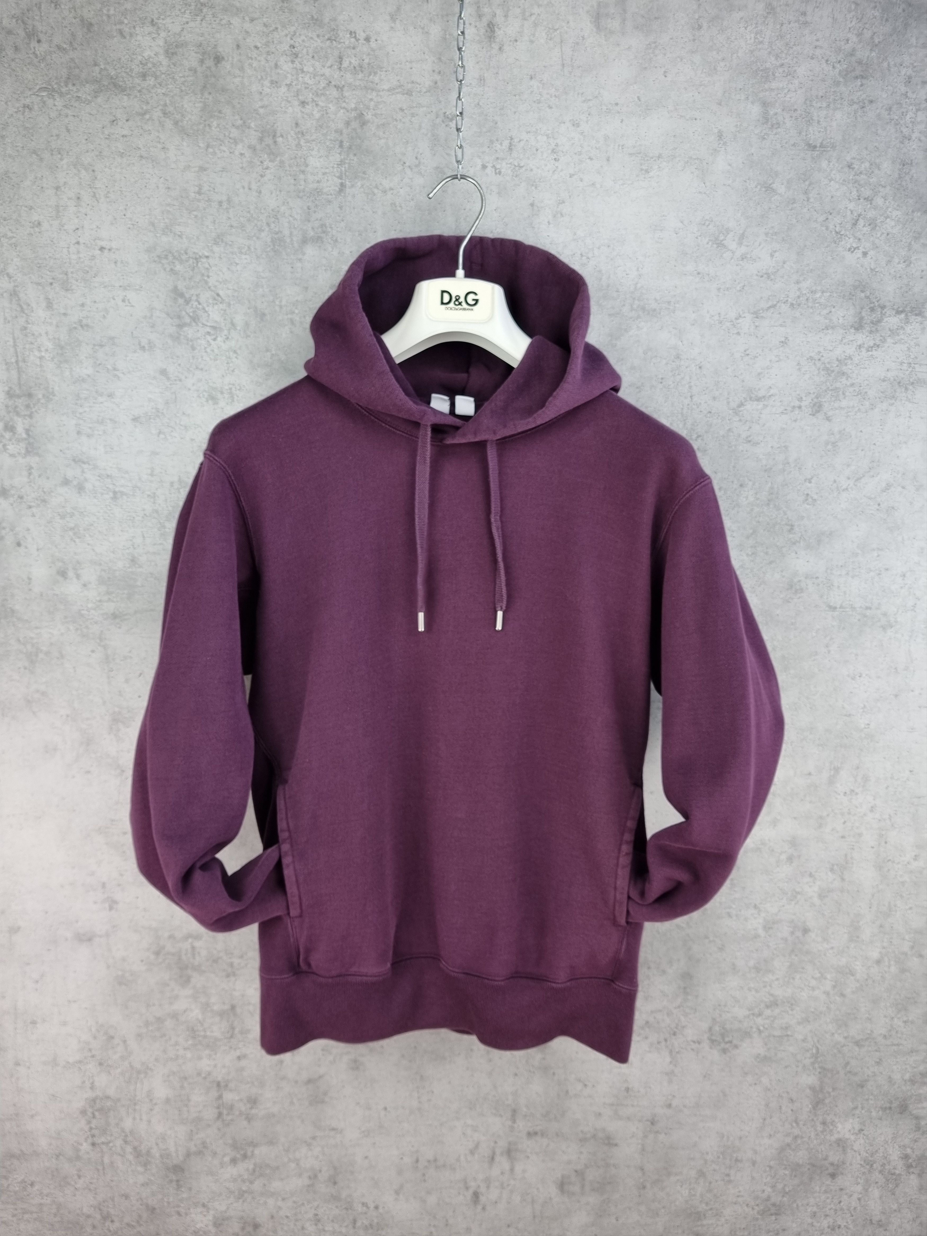 Christophe Lemaire × Lemaire × Uniqlo Rare UUU x Uniqlo Deep Purple Blank Hoodie Size US S / EU 44-46 / 1 - 2 Thumbnail
