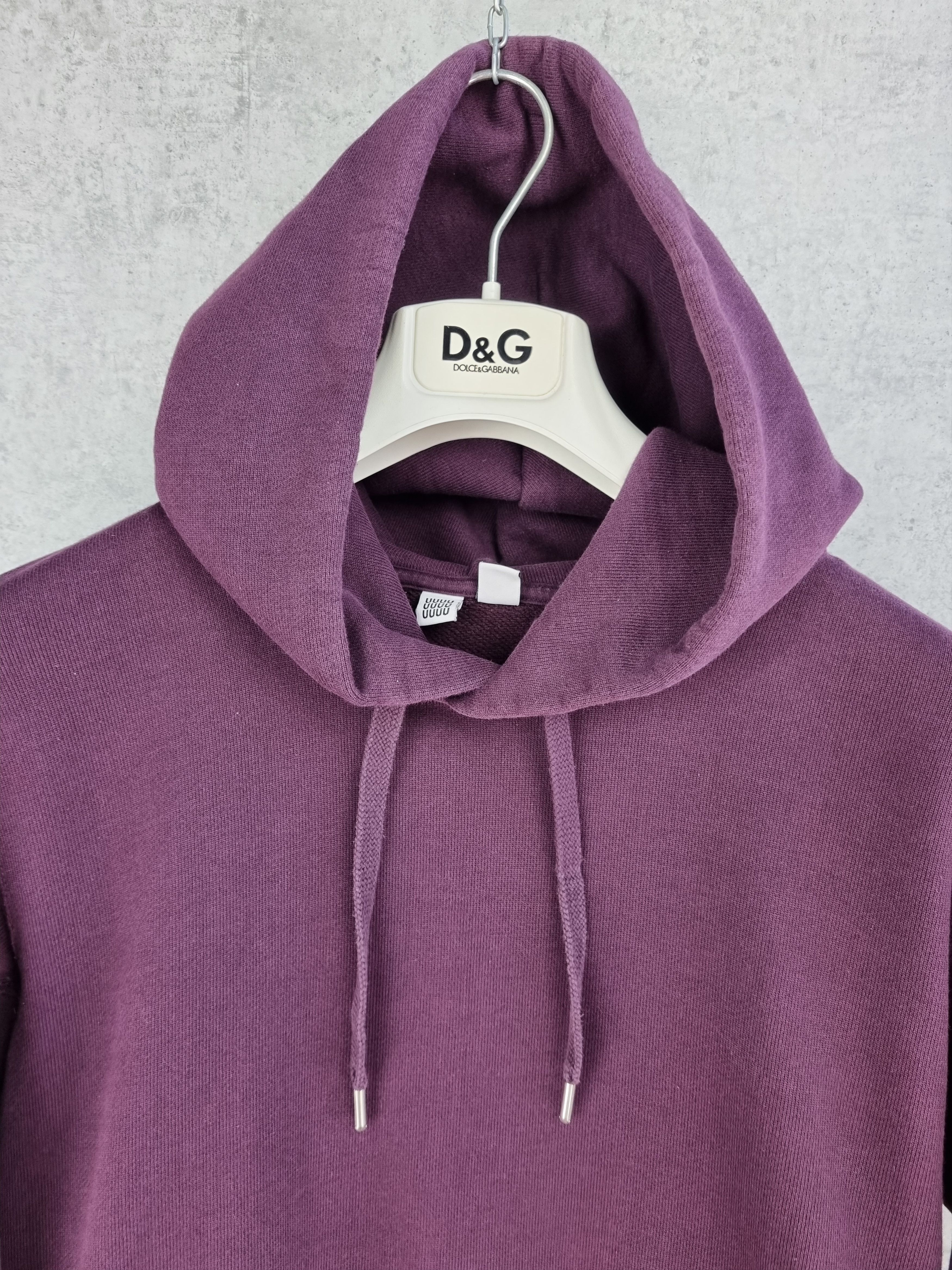 Christophe Lemaire × Lemaire × Uniqlo Rare UUU x Uniqlo Deep Purple Blank Hoodie Size US S / EU 44-46 / 1 - 4 Thumbnail