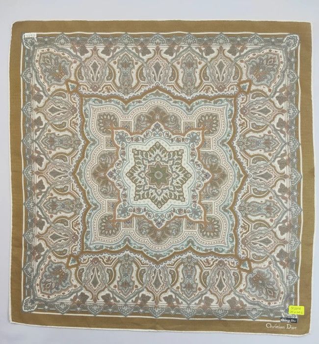 Vintage New CD Handkerchief/ Neckerchief/ Bandana - 3F2208 Size ONE SIZE - 5 Thumbnail