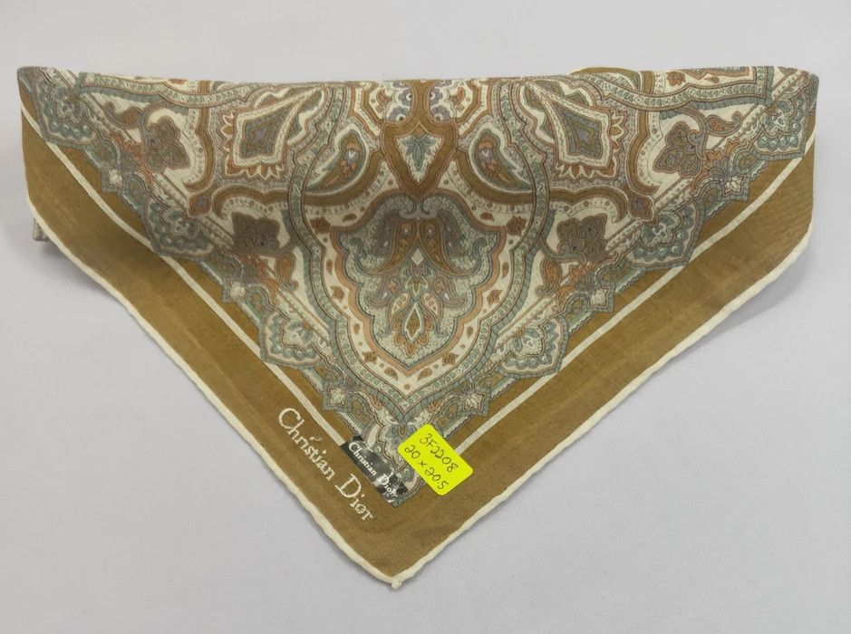 Vintage New CD Handkerchief/ Neckerchief/ Bandana - 3F2208 Size ONE SIZE - 3 Thumbnail