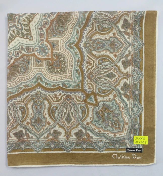 Vintage New CD Handkerchief/ Neckerchief/ Bandana - 3F2208 Size ONE SIZE - 4 Thumbnail