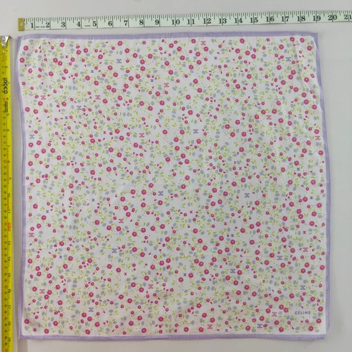 Celine Celine Handkerchief/ Headkerchief/ Bandana - 3F213062 Size ONE SIZE - 2 Thumbnail