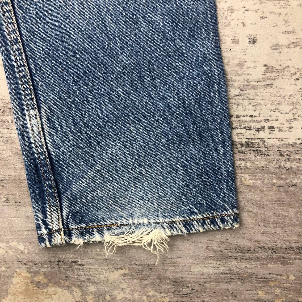 Levi's P171 VTG 501 LEVI'S DISTRESSED JEANS GRUNGE Size US 32 / EU 48 - 10 Thumbnail