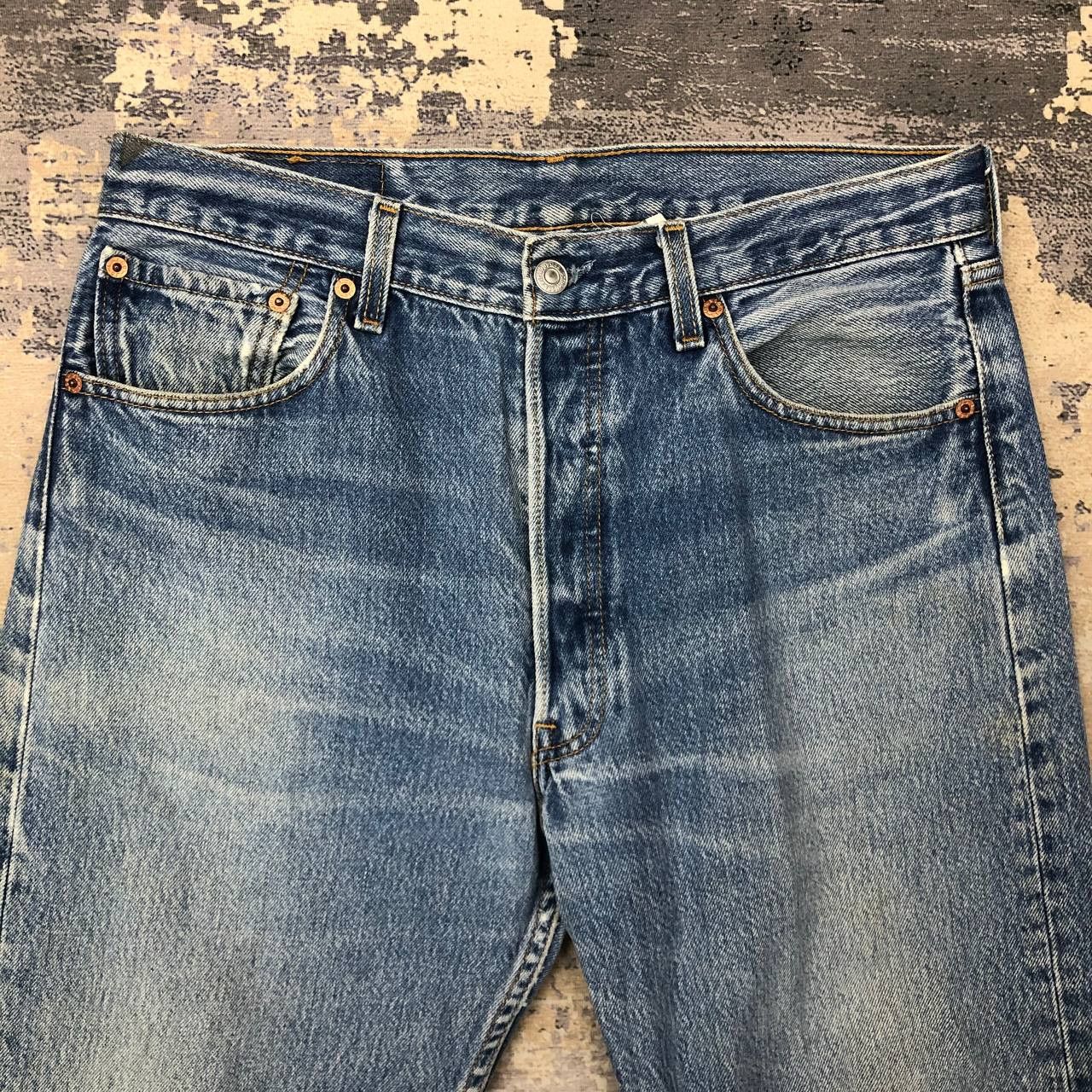 Levi's P171 VTG 501 LEVI'S DISTRESSED JEANS GRUNGE Size US 32 / EU 48 - 4 Thumbnail