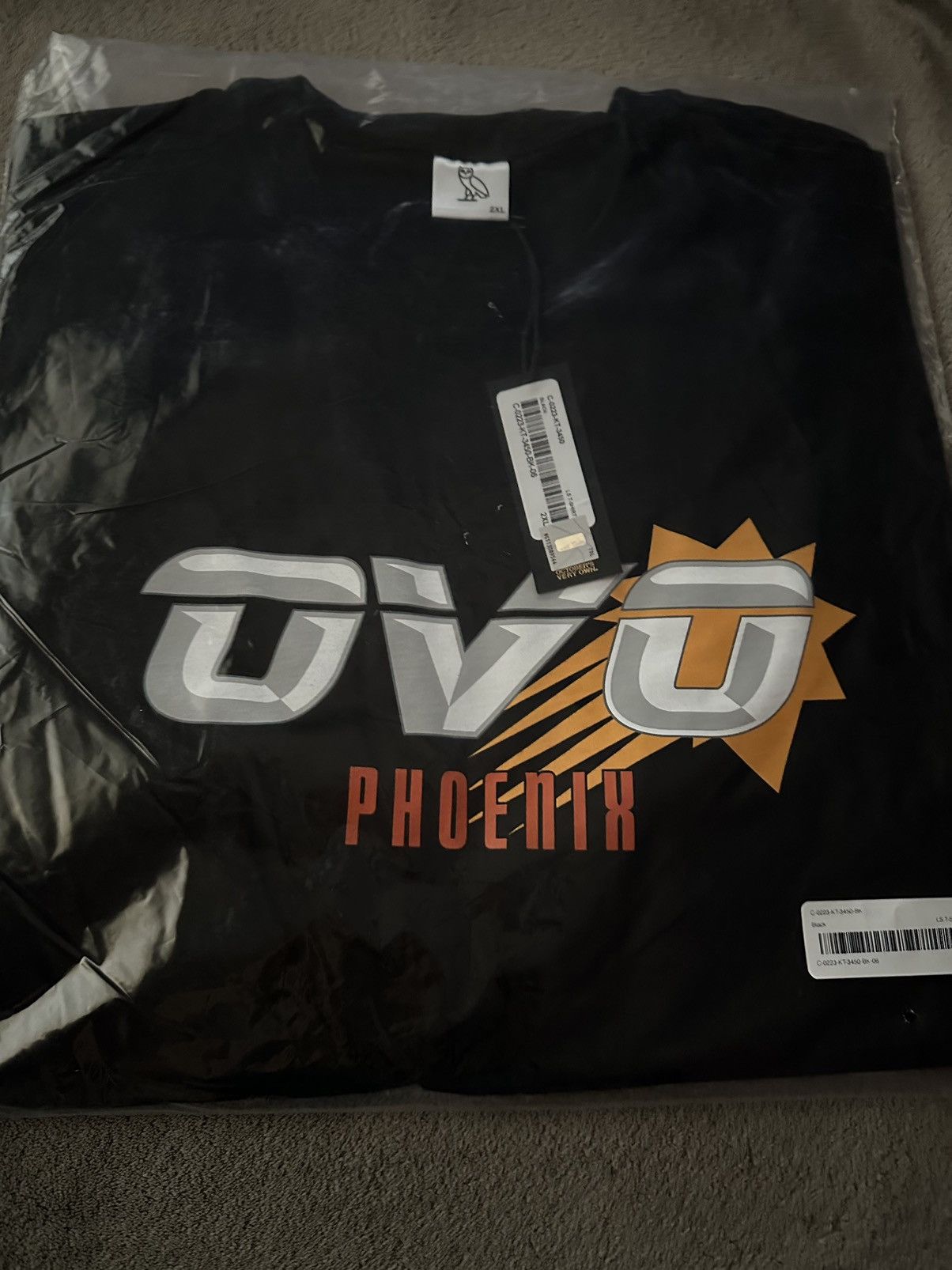NBA × October's Very Own OVO x NBA Phoenix Suns Longsleeve T-Shirt Tee *RARE* Size US XXL / EU 58 / 5 - 3 Thumbnail