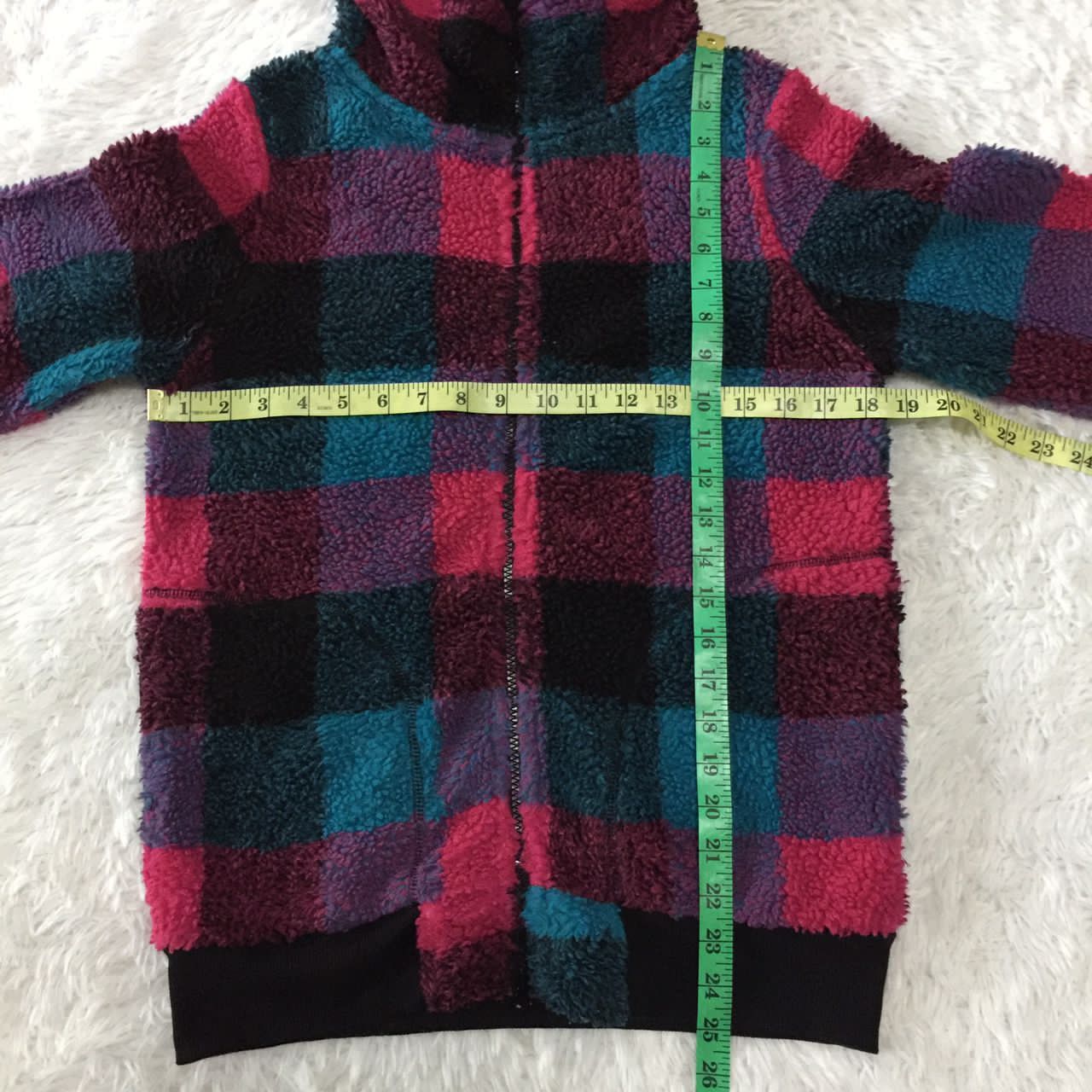 Comfort Colors Nice Squared Colourfull Native Pile Fleece Jacket Hooded Size US L / EU 52-54 / 3 - 10 Thumbnail