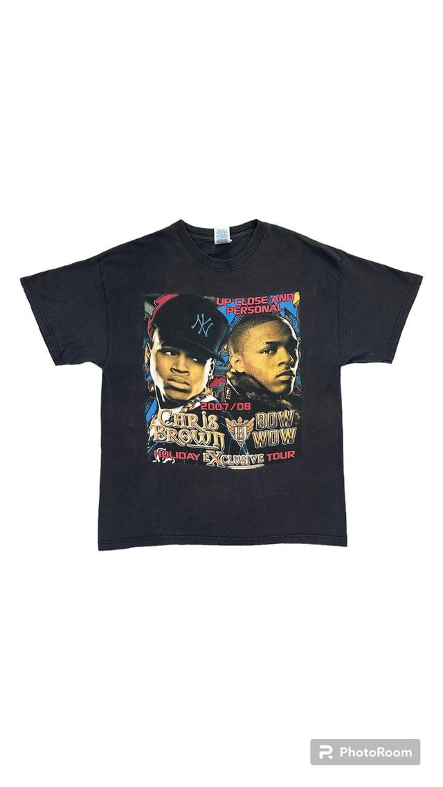 Streetwear Vintage Chris Brown u0026 Bow Wow Tour 2007/2008 T-Shirt | Grailed