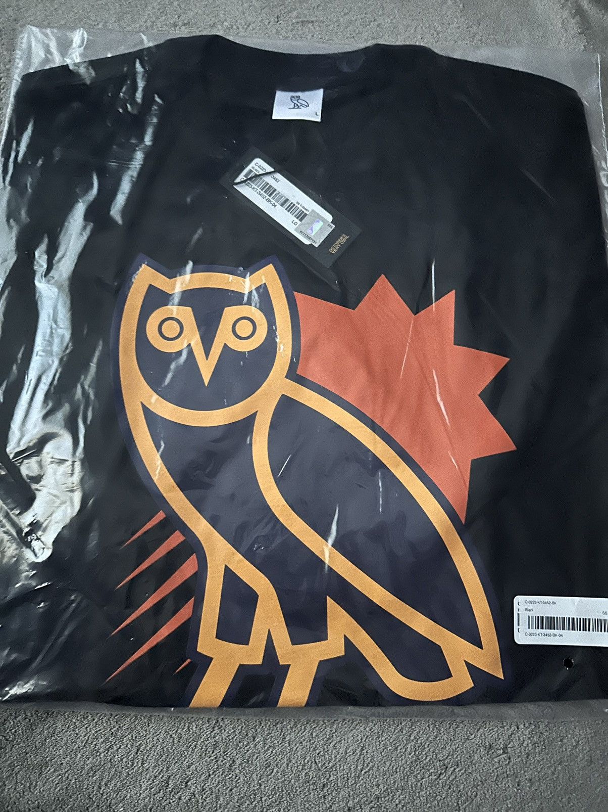 image of Hype x NBA Ovo X Nba Phoenix Suns OG Owl T-Shirt New With Tags NWT in Black, Men's (Size Large)