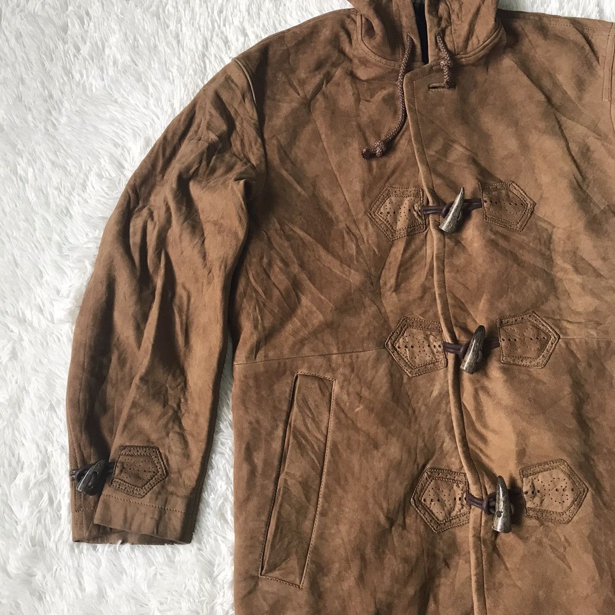 45rpm 45RPM Boy’s Ver North Marin Drive Leather Jacket Hooded Size US M / EU 48-50 / 2 - 6 Thumbnail