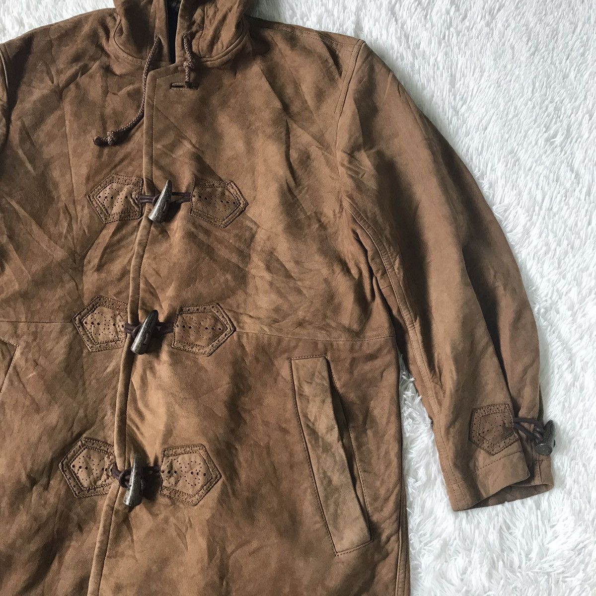 45rpm 45RPM Boy’s Ver North Marin Drive Leather Jacket Hooded Size US M / EU 48-50 / 2 - 5 Thumbnail