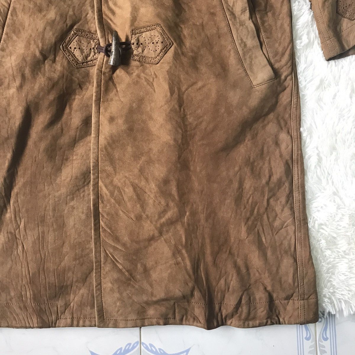 45rpm 45RPM Boy’s Ver North Marin Drive Leather Jacket Hooded Size US M / EU 48-50 / 2 - 4 Thumbnail