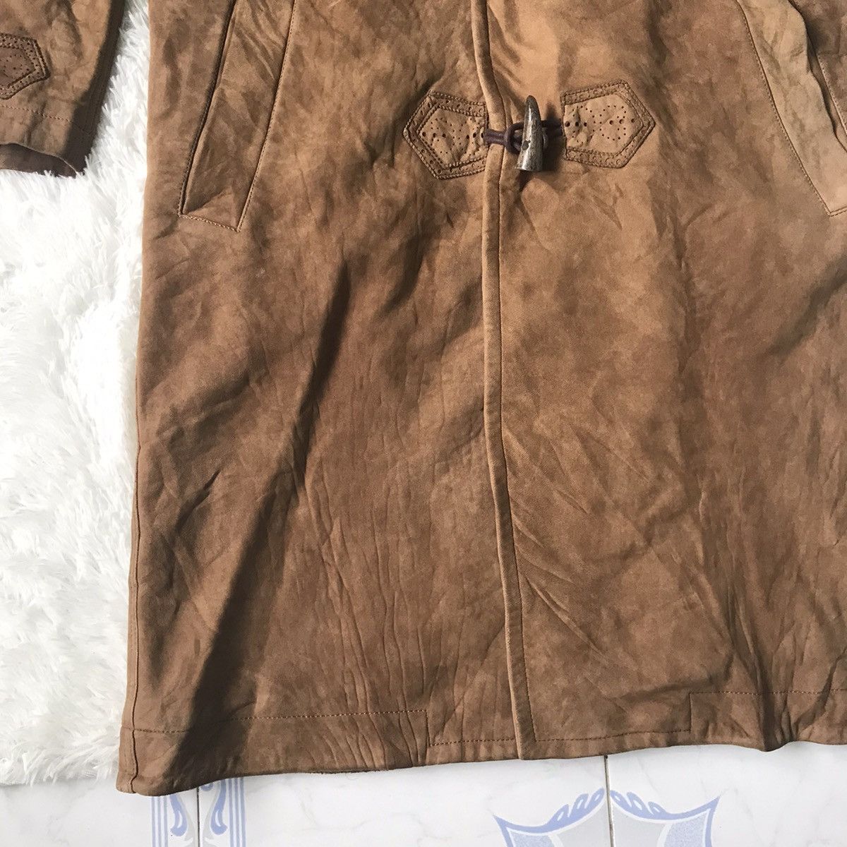 45rpm 45RPM Boy’s Ver North Marin Drive Leather Jacket Hooded Size US M / EU 48-50 / 2 - 3 Thumbnail