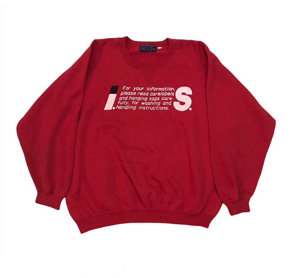 Other Solid Stacy Sportswear IS Carelabel Printed Sweatshirt Size US M / EU 48-50 / 2 - 1 Thumbnail