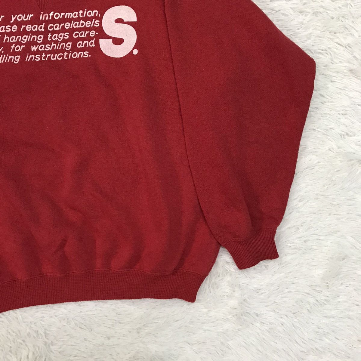 Other Solid Stacy Sportswear IS Carelabel Printed Sweatshirt Size US M / EU 48-50 / 2 - 4 Thumbnail