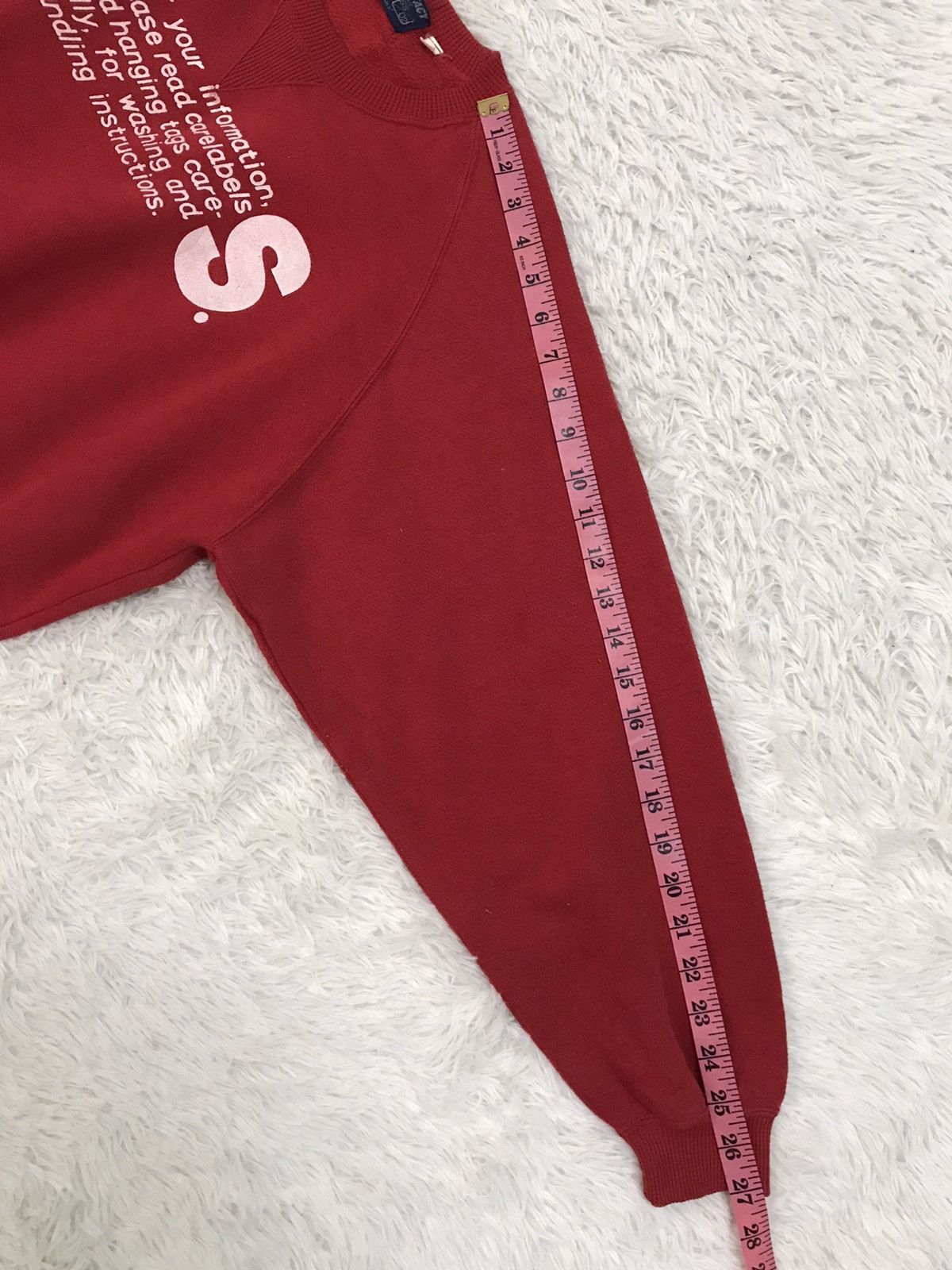Other Solid Stacy Sportswear IS Carelabel Printed Sweatshirt Size US M / EU 48-50 / 2 - 16 Thumbnail