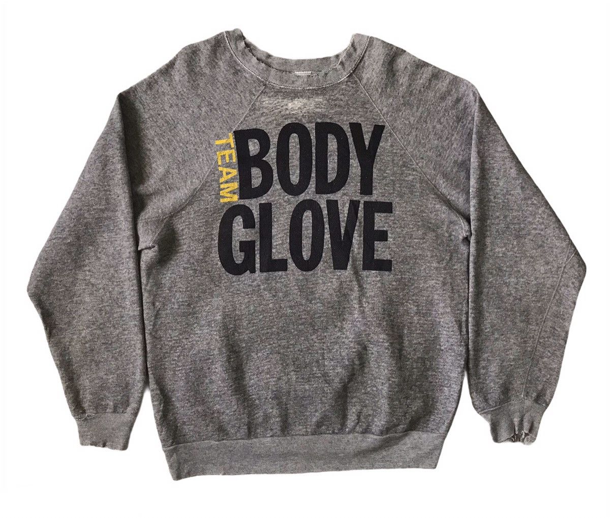 Body Glove Vtg 80s Discus Athletic Body Glove Printed Sweatshirt Size US M / EU 48-50 / 2 - 1 Thumbnail