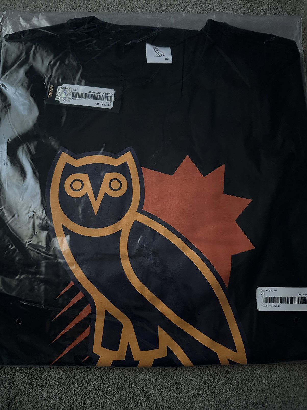 NBA × October's Very Own *SIZE 3XL* OVO x NBA Phoenix Suns OG Owl T-Shirt *RARE* Size US XXL / EU 58 / 5 - 3 Thumbnail