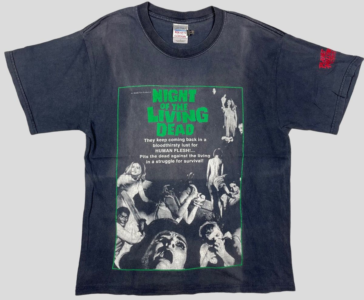 Expert Horror Vintage 00s 2002 Night Of The Living Dead Cult Classic Size US M / EU 48-50 / 2 - 1 Thumbnail