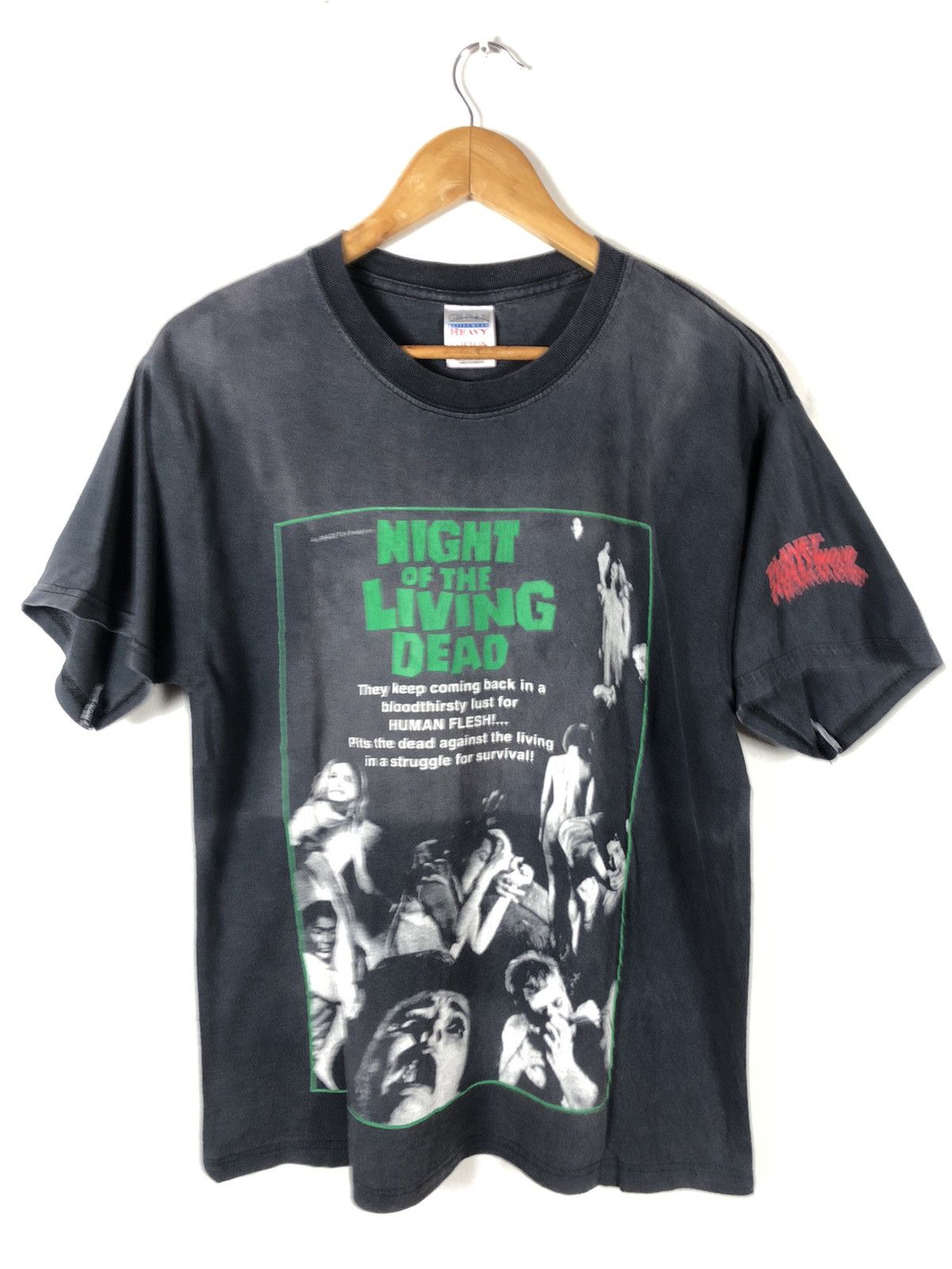 Expert Horror Vintage 00s 2002 Night Of The Living Dead Cult Classic Size US M / EU 48-50 / 2 - 10 Thumbnail