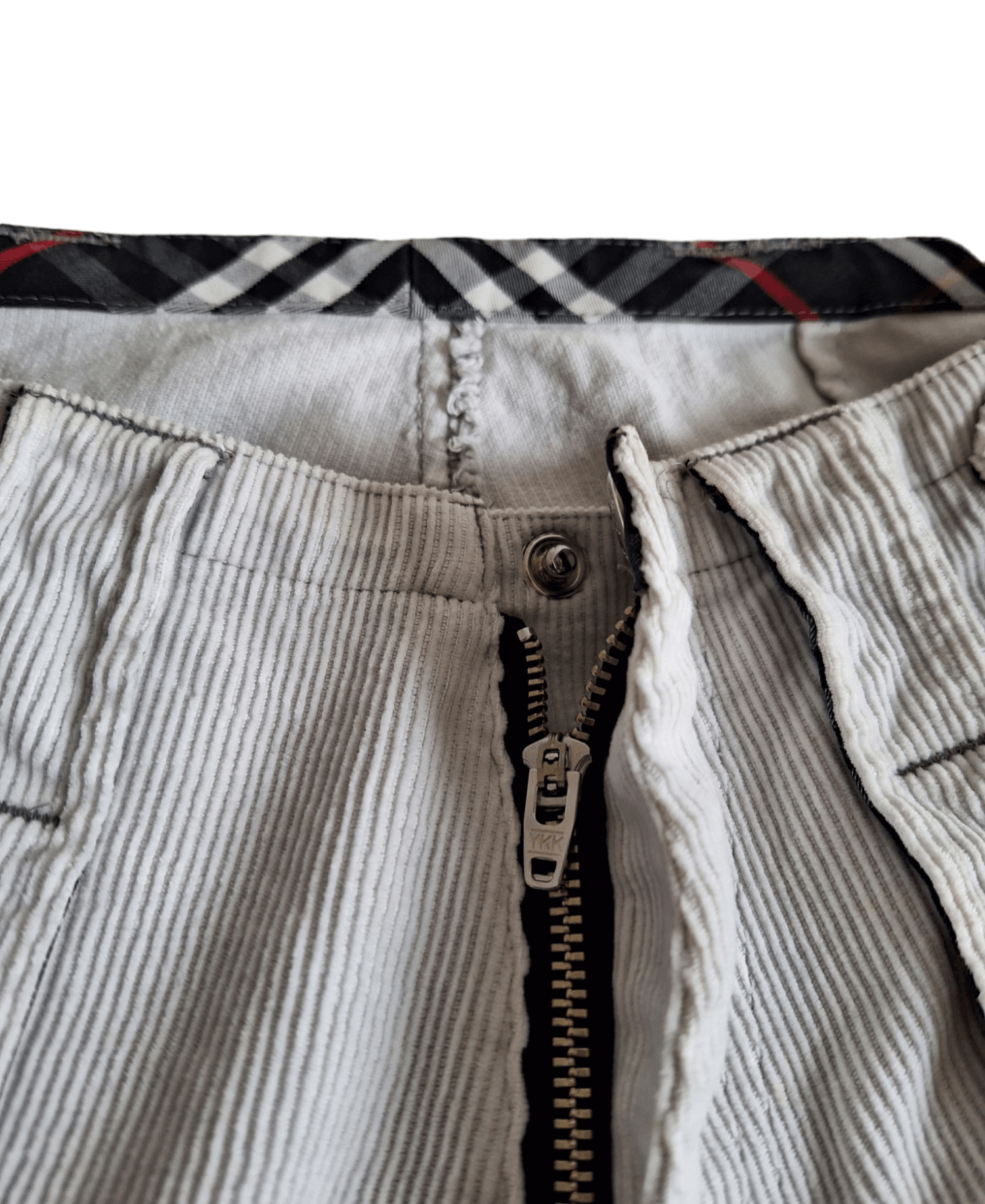 Burberry Burberry Black Label Corduroy Multipocket Zipper Cargo Pants Size US 31 - 2 Thumbnail