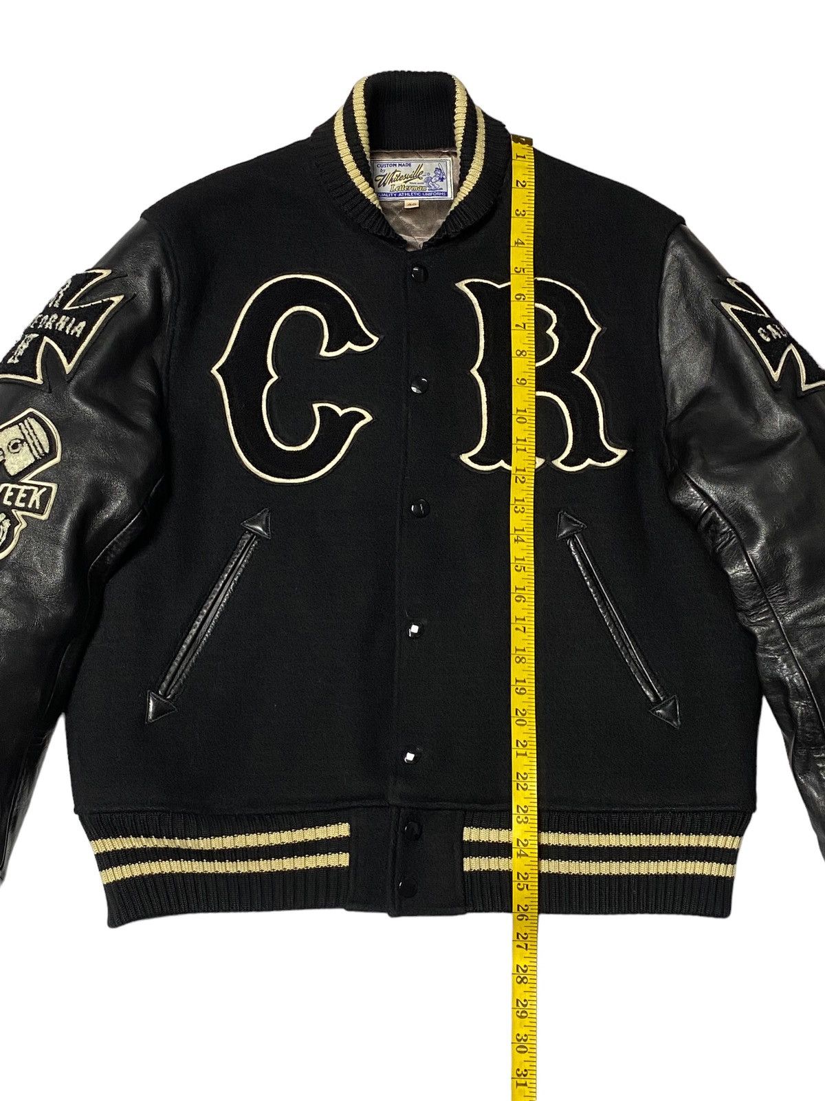 Toyo Enterprises whitesvilles Varsity Letterman Wool Jacket (Toyo Enterprise) Size US L / EU 52-54 / 3 - 9 Thumbnail