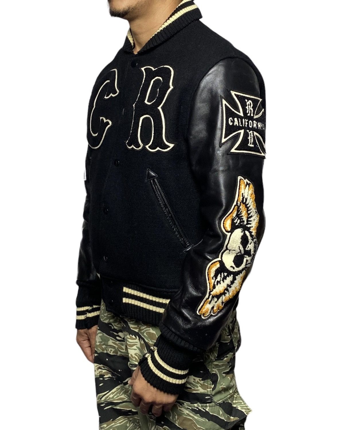 Toyo Enterprises whitesvilles Varsity Letterman Wool Jacket (Toyo Enterprise) Size US L / EU 52-54 / 3 - 4 Thumbnail