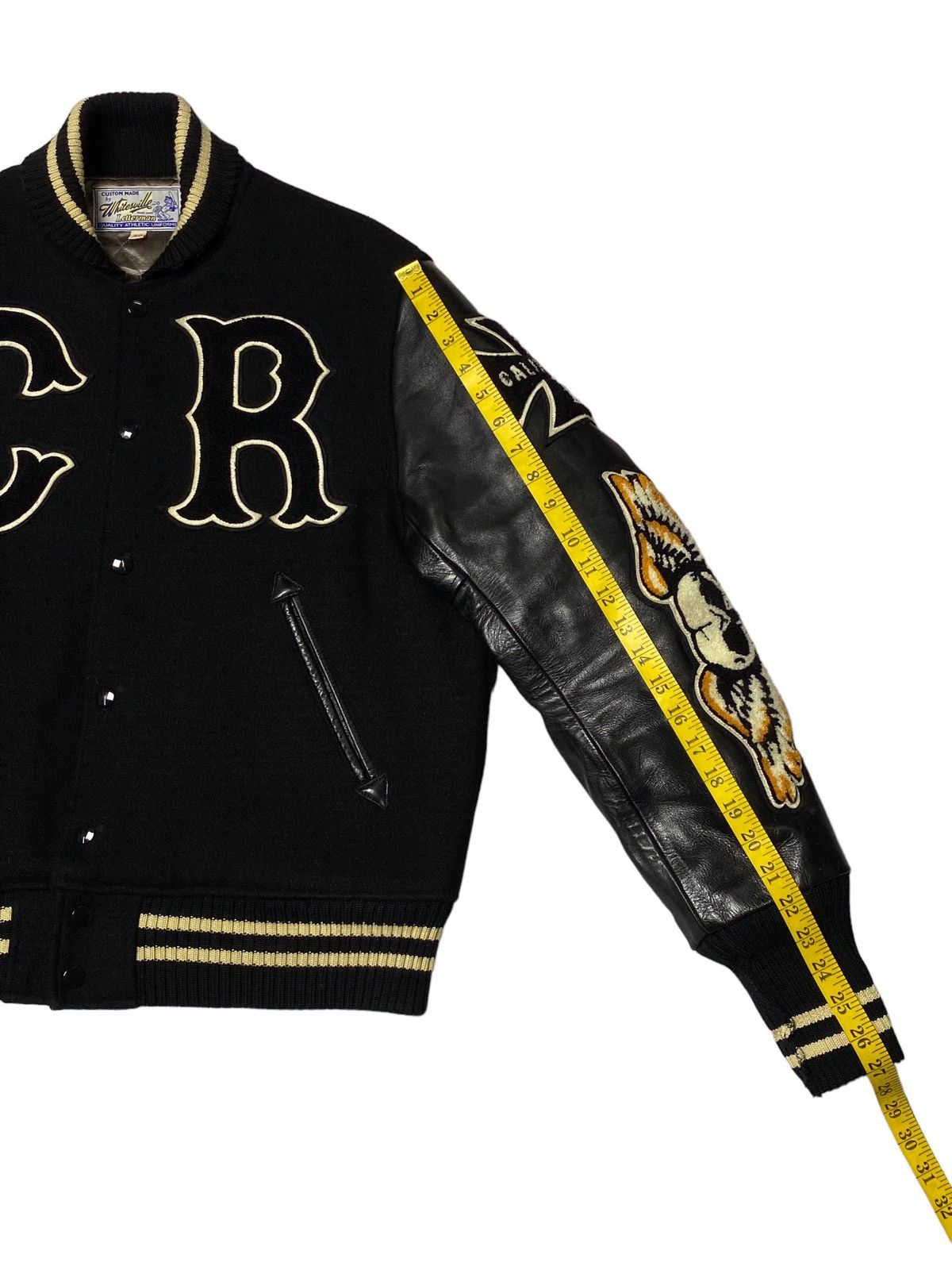 Toyo Enterprises whitesvilles Varsity Letterman Wool Jacket (Toyo Enterprise) Size US L / EU 52-54 / 3 - 11 Thumbnail