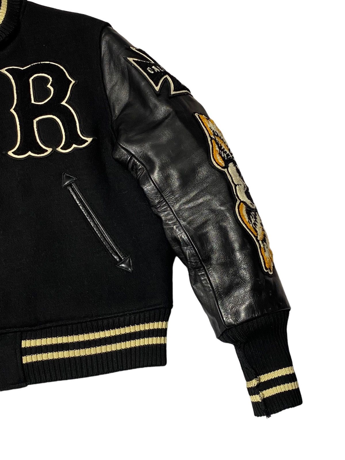 Toyo Enterprises whitesvilles Varsity Letterman Wool Jacket (Toyo Enterprise) Size US L / EU 52-54 / 3 - 19 Thumbnail