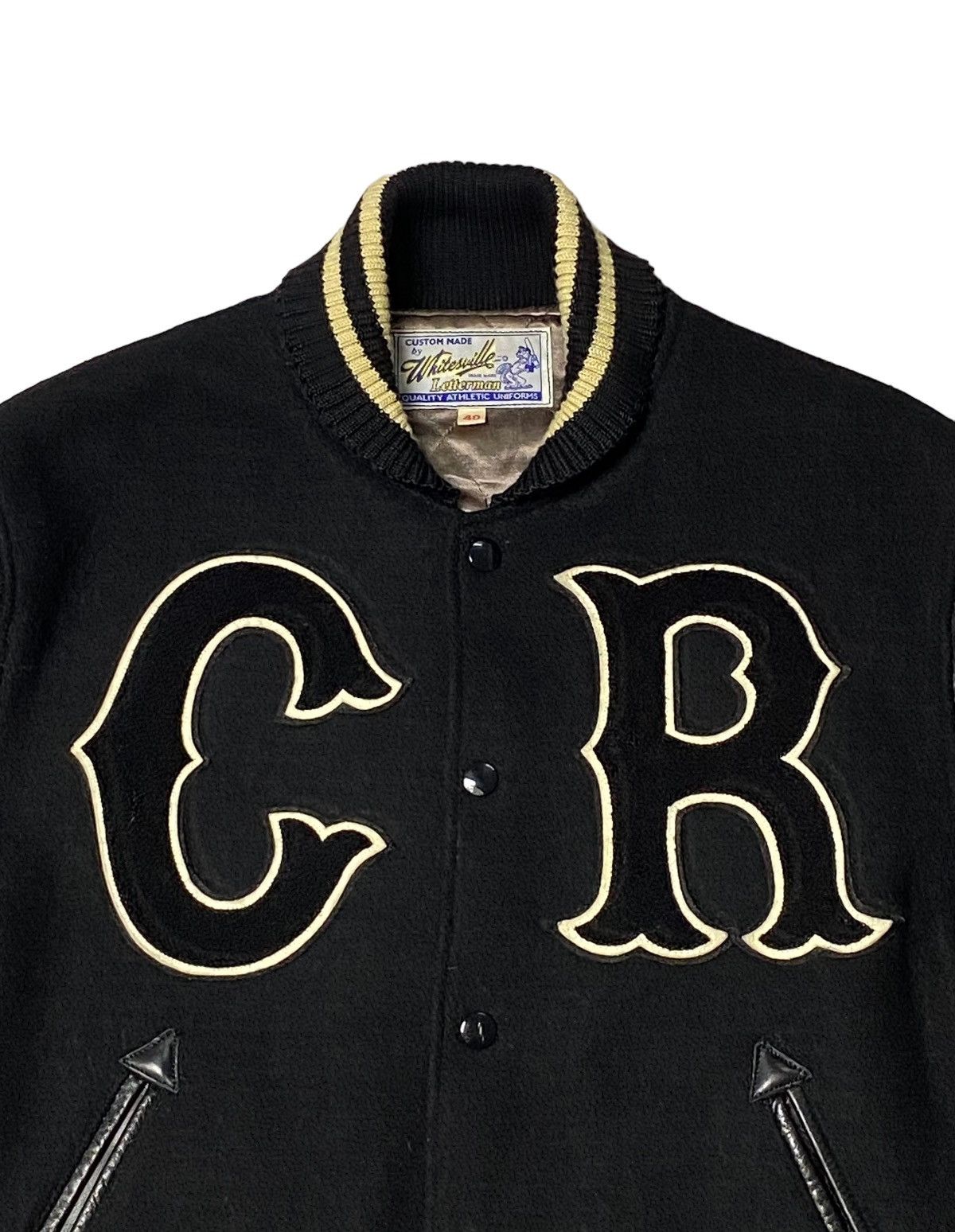 Toyo Enterprises whitesvilles Varsity Letterman Wool Jacket (Toyo Enterprise) Size US L / EU 52-54 / 3 - 18 Thumbnail
